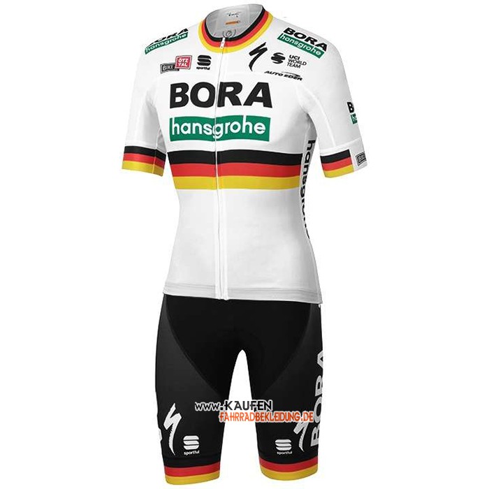 Bora Kurzarmtrikot 2020 und Kurze Tragerhose Campione Deutschland